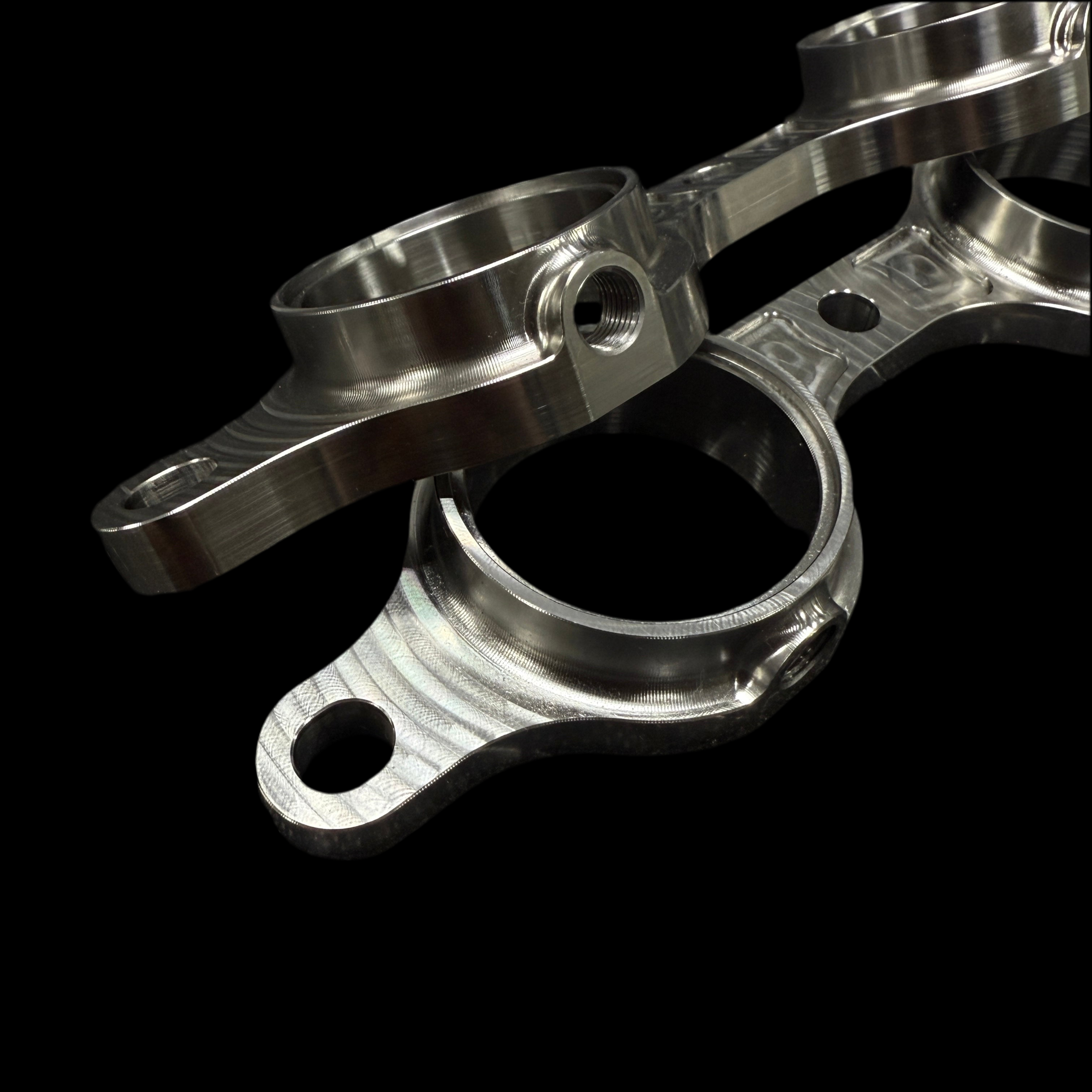 LT Billet Header Flanges Integrated EGTs