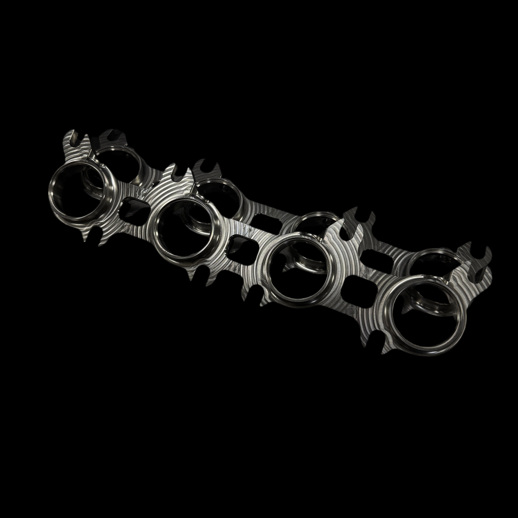Coyote Billet Header Flanges Integrated EGTs