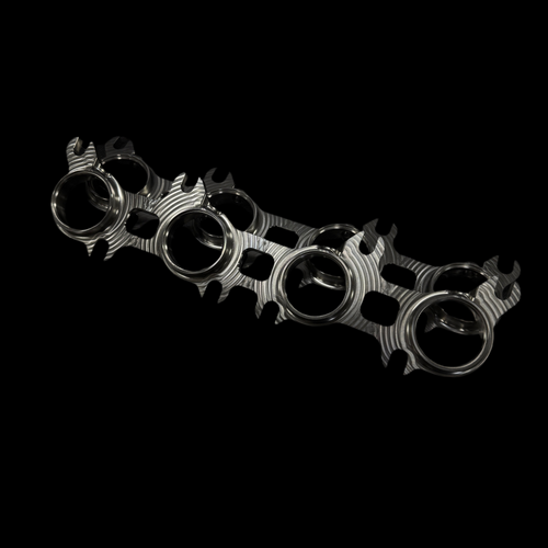 Coyote Billet Header Flanges Integrated EGTs